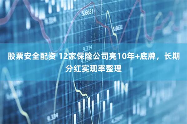 股票安全配资 12家保险公司亮10年+底牌,长期分红实现率整理